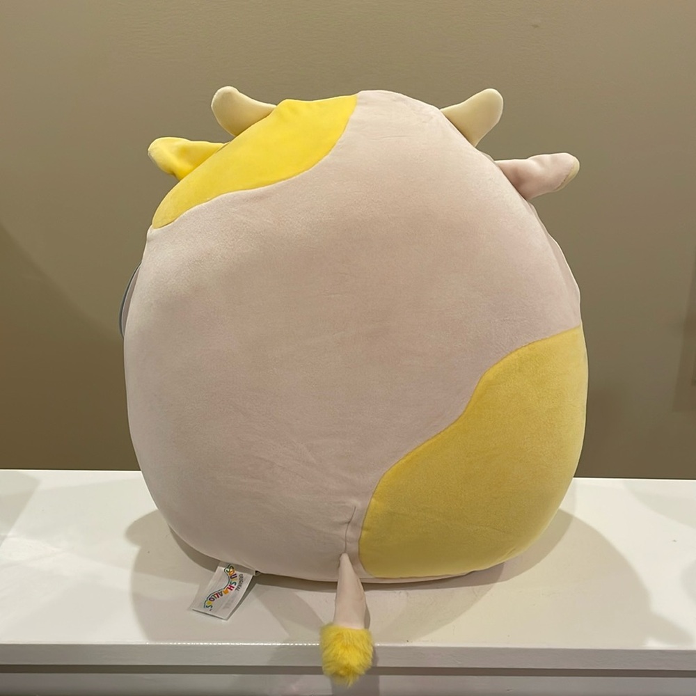 NWT 12” Bodie the Yellow Cow Squishmallow - Picture 2 of 5